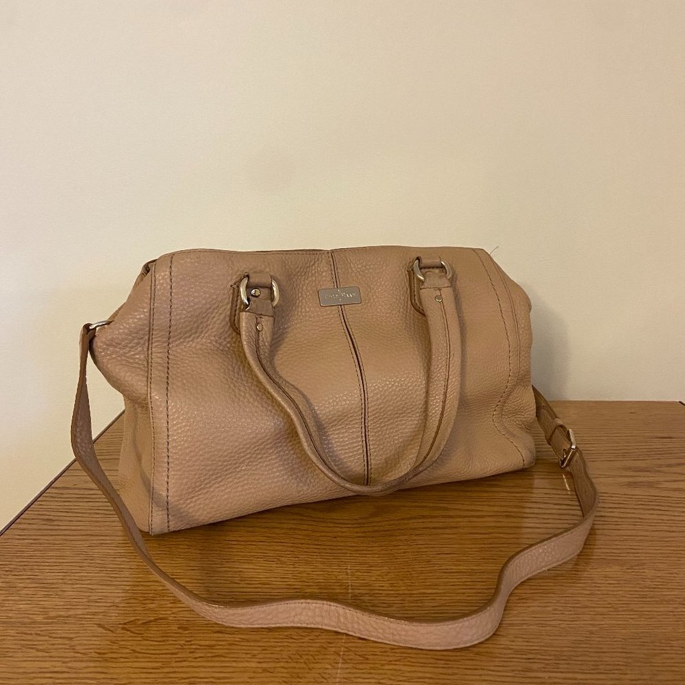 COLE HAAN Beige Leather Pocket Book